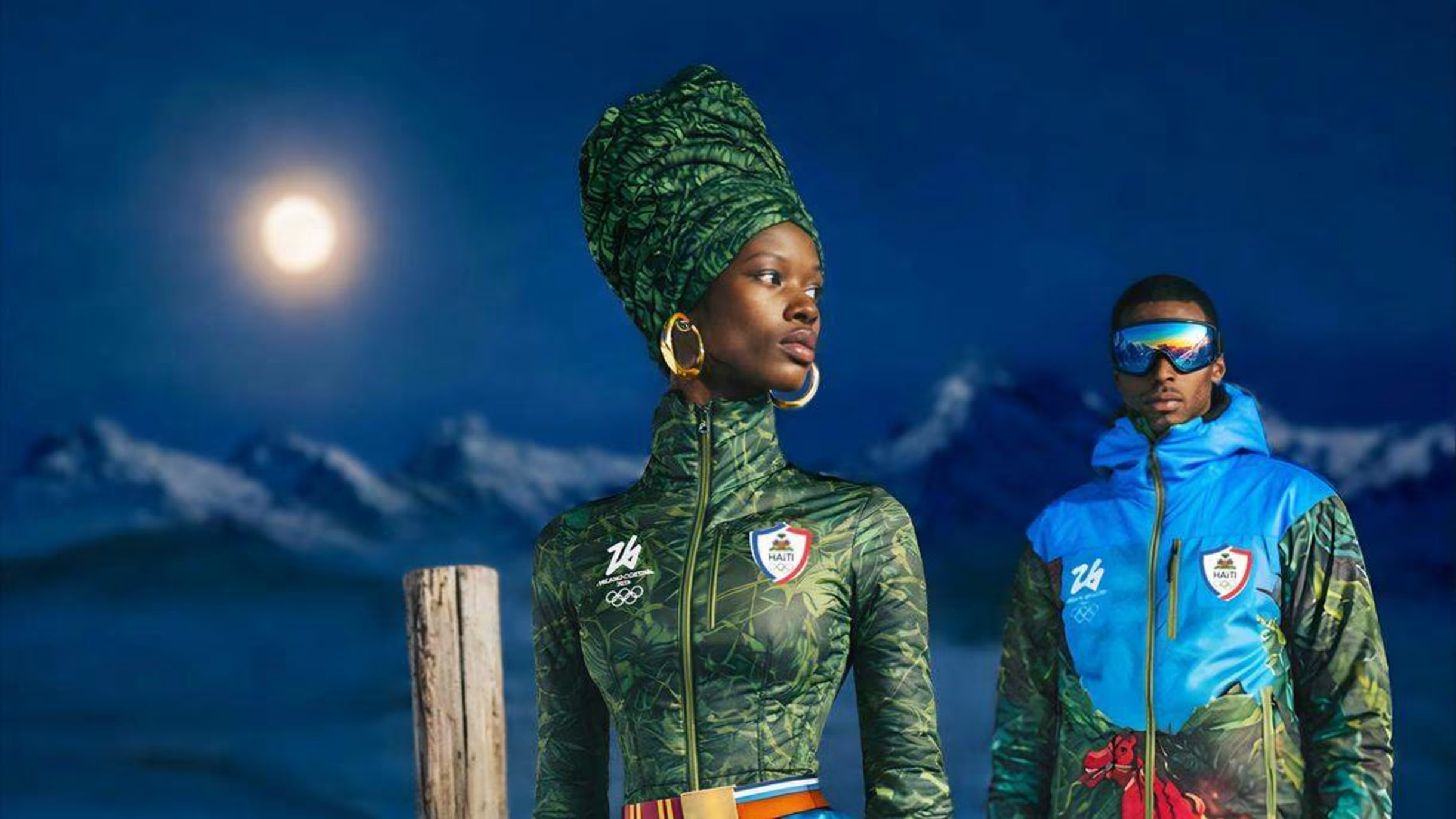 Haití en la nieve: cuando el uniforme incomoda más que el frío