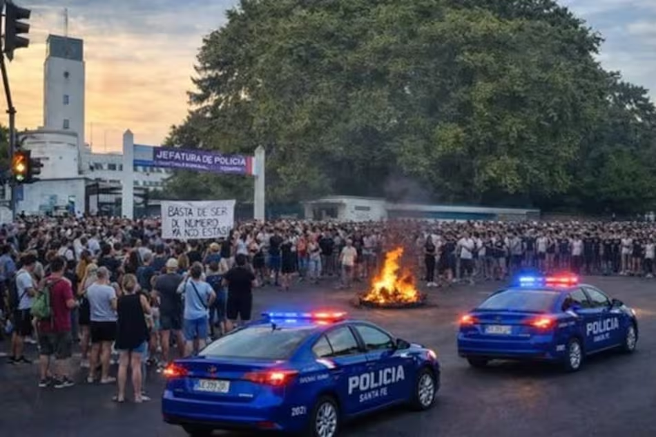 Represión policial en Santa Fe: una crisis interna con antecedentes estructurales