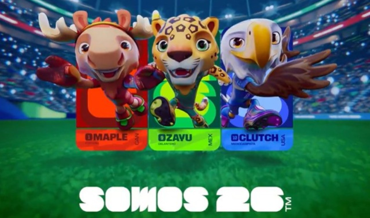  ¡Tres mascotas, un Mundial! 🌎