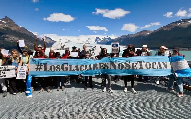 Congreso vallado y fuerte tensión política por el debate de la Ley de Glaciares