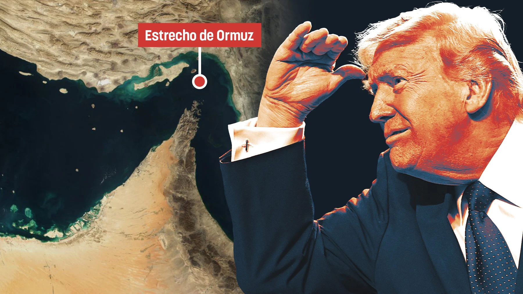 EE.UU. endurece su postura: Trump condiciona el alto al fuego con Irán a la reapertura del estrecho de Ormuz