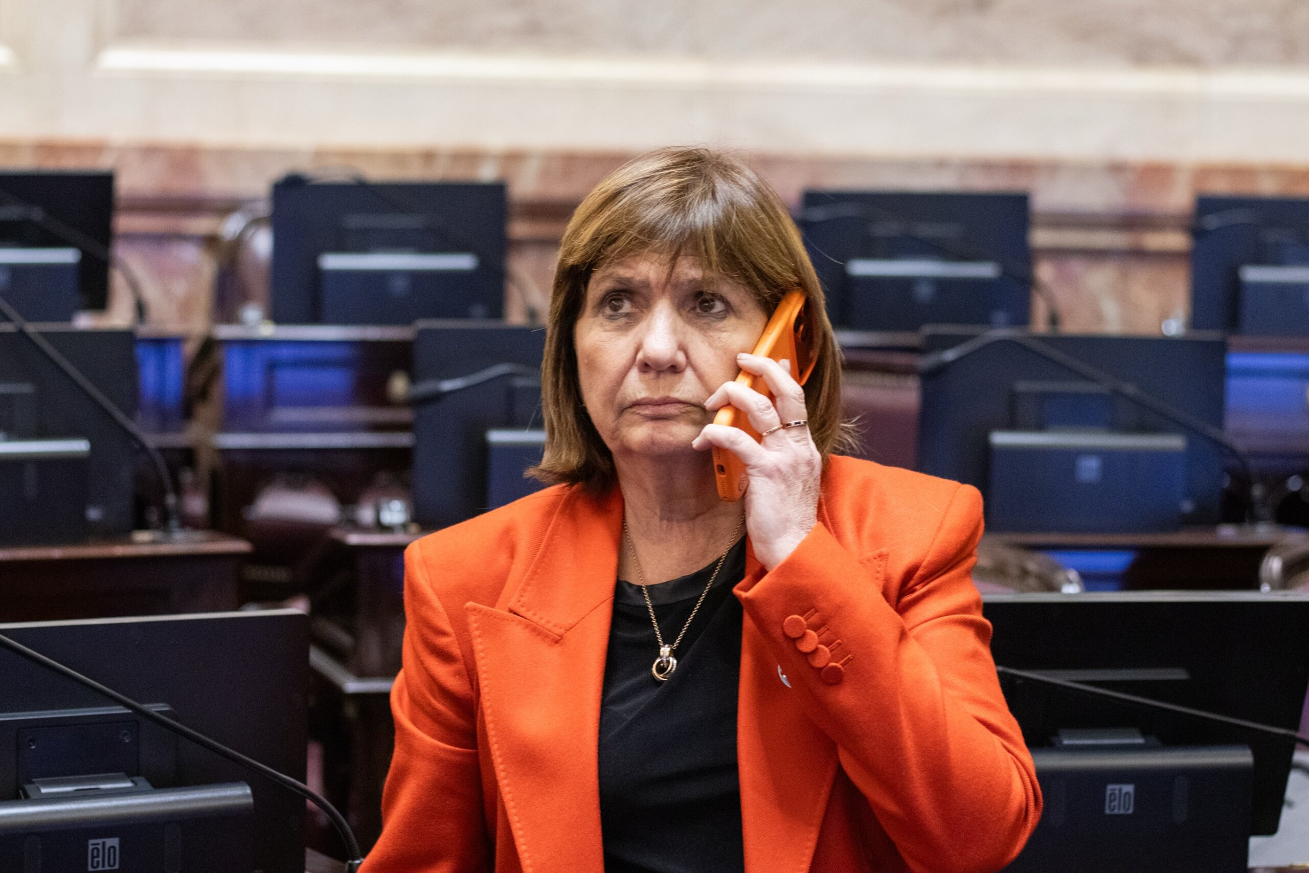 Patricia ya le reza al cadáver político de Milei mientras Adorni se hunde en vivo