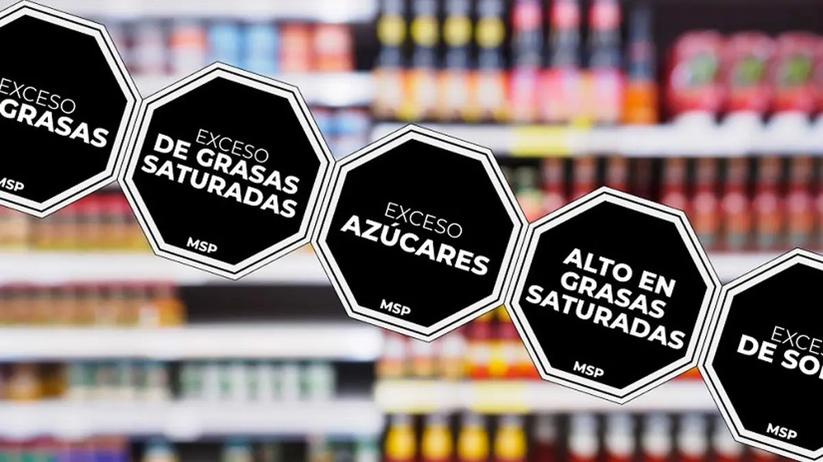 Milei quiere borrar los octógonos y la industria alimentaria festeja el negocio