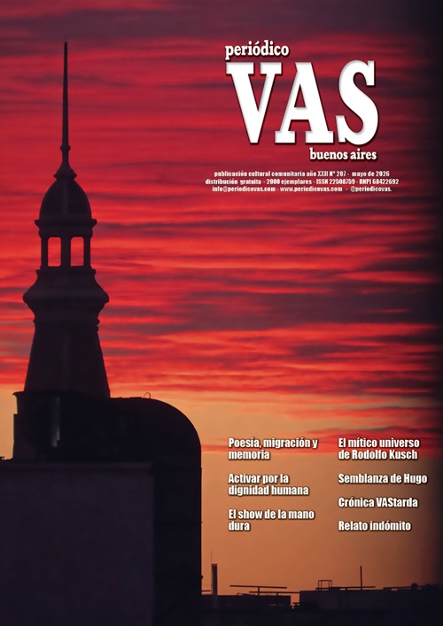 Periódico VAS N.º 207: poesía, dignidad y pensamiento crítico en tiempos de tormenta