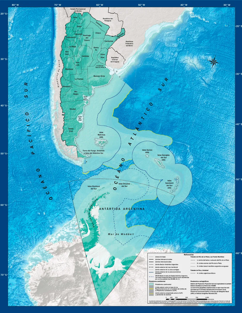 La «Ley Hojarasca» y el mapa argentino: el gobierno de Milei desprotege la soberanía nacional.