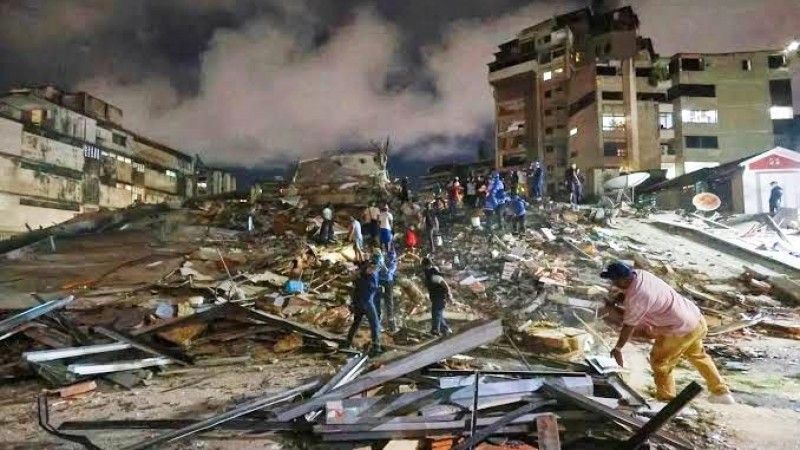 Venezuela enfrenta una catástrofe histórica: el doble terremoto deja al menos 920 muertos y más de 3.300 heridos