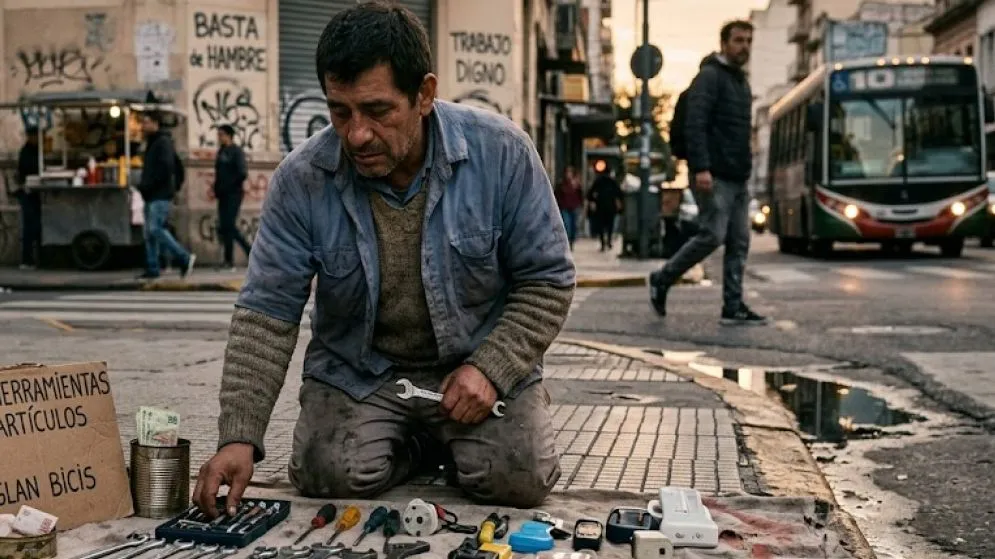 La otra Argentina del empleo: un millón de puestos formales perdidos y una economía que sobrevive a fuerza de changas