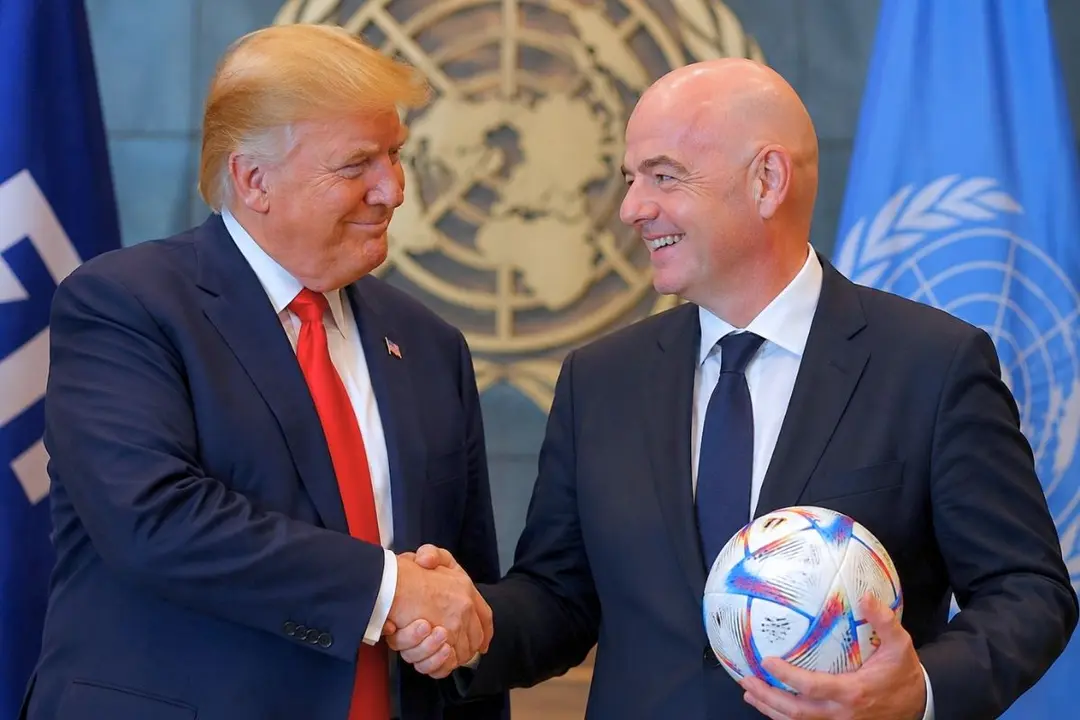 Trump quiere llevar a Infantino de la FIFA a la ONU
