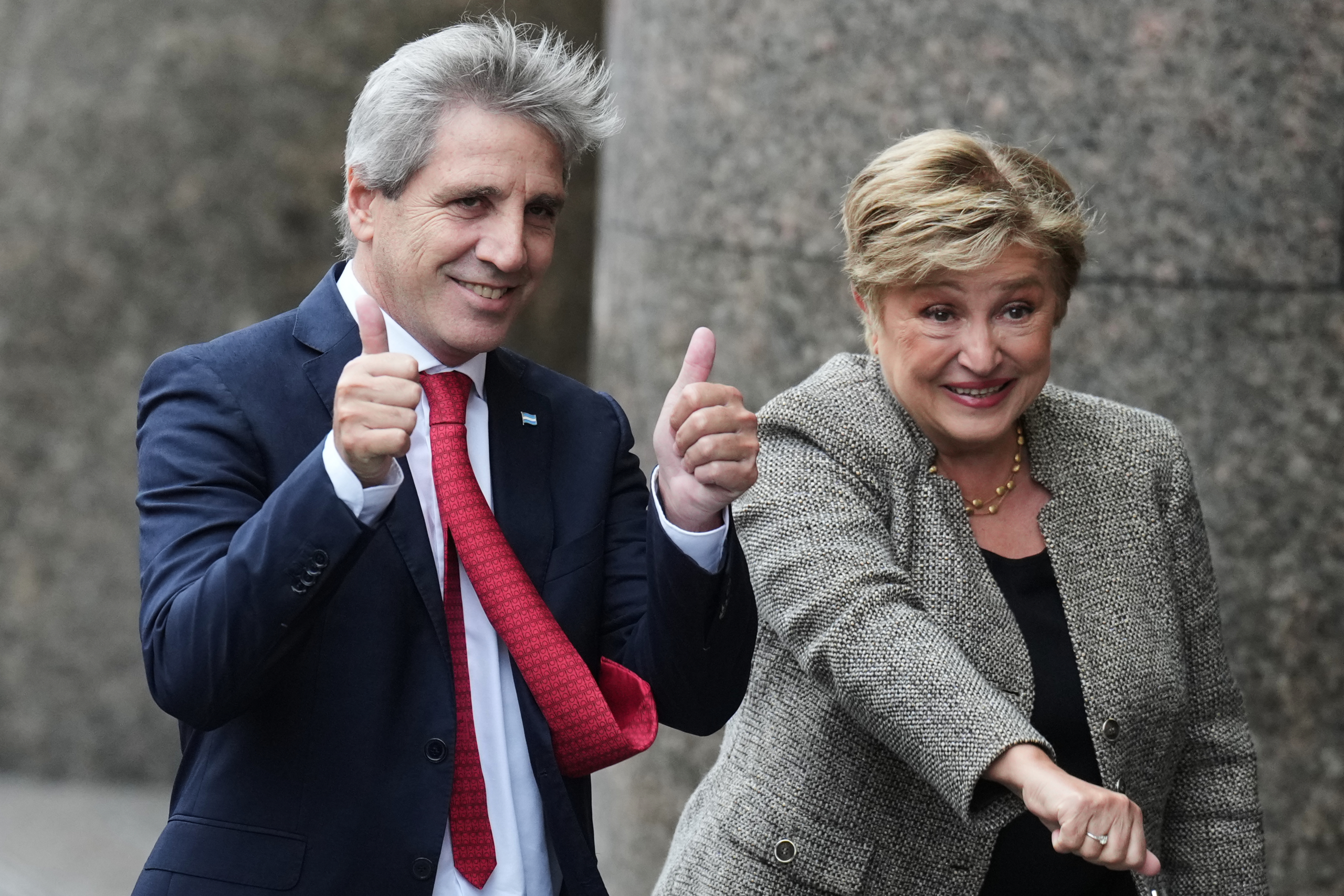 Georgieva cenó con diez pesos pesados del círculo rojo para escuchar su diagnóstico sobre la economía de Milei