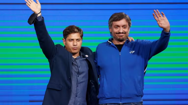 Máximo descubrió que Kicillof mide bien y resulta que nunca estuvieron peleados