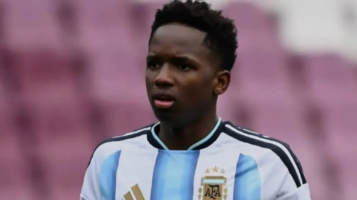De Haití a la Albiceleste: Kiki Ramos debutó en la Selección Argentina Sub 17