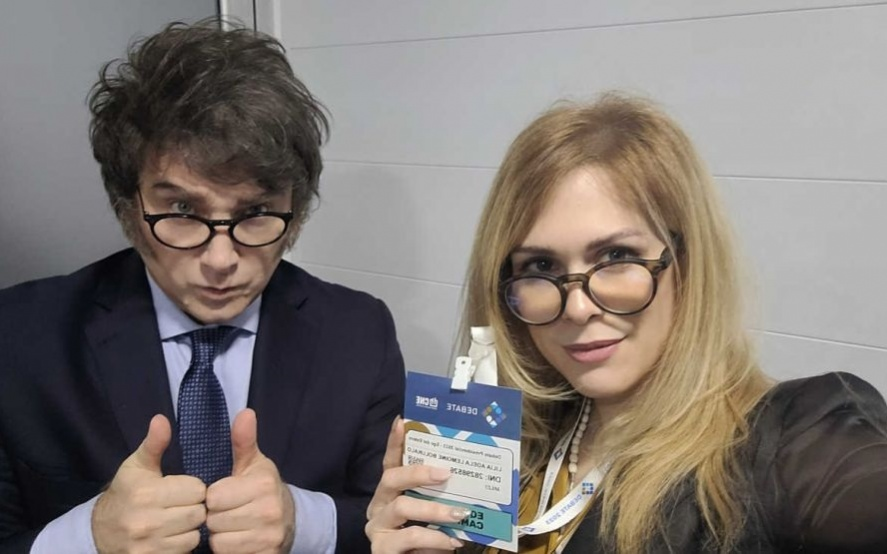 Cerimedo preso y Lilia encontró el momento para hacer stand up