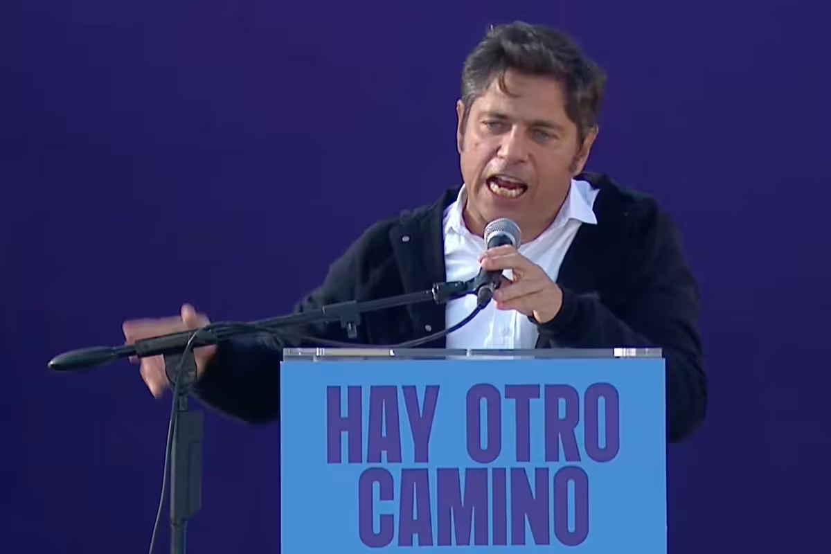 Kicillof podría unificar: si Milei se hunde, que lleve puestos a todos