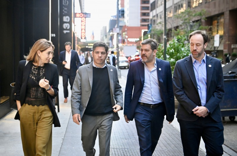Manzano vio futuro en Kicillof y fue a diversificar la amistad