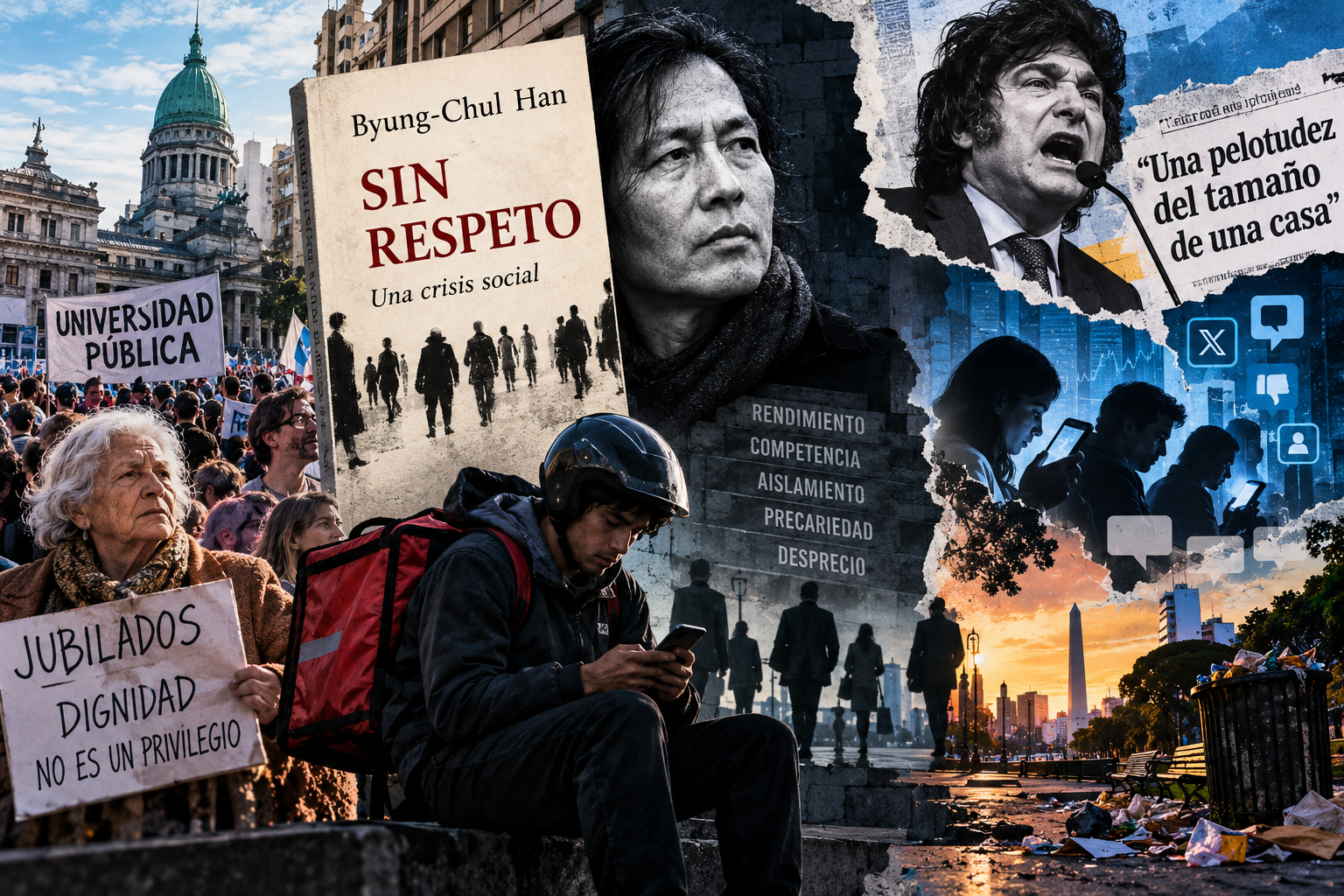 La Argentina del desprecio: Byung-Chul Han y la crisis de una sociedad que dejó de escuchar