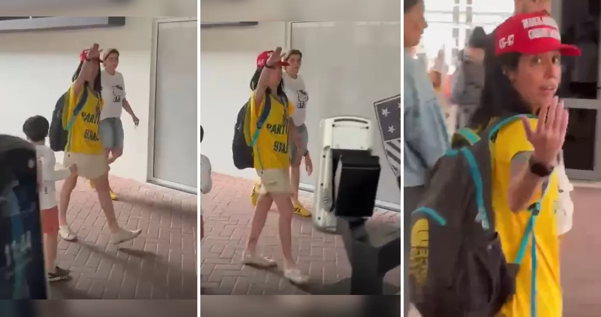 Saludo nazi en las elecciones de Brasil: identifican a una mujer que insultó a un votante judío