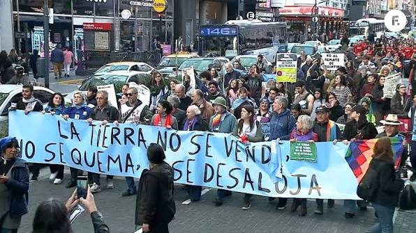ATE convoca a un paro y movilización este martes contra el fallo de la Corte sobre la Ley de Tierras